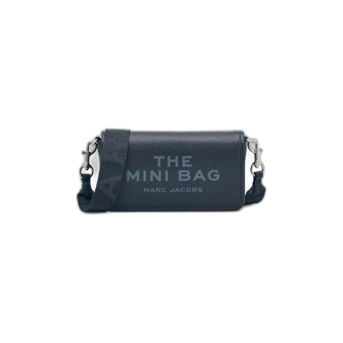 Marc Jacobs Leather Mini Bag Blue Sea