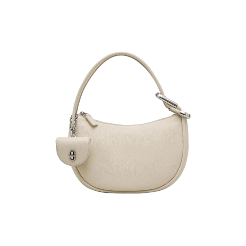Marc Jacobs The Hobo Leather Dual Bag Cloud White
