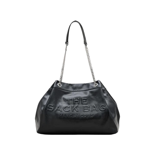 Marc Jacobs The Large Leather Chain Sack Bag 'Black'