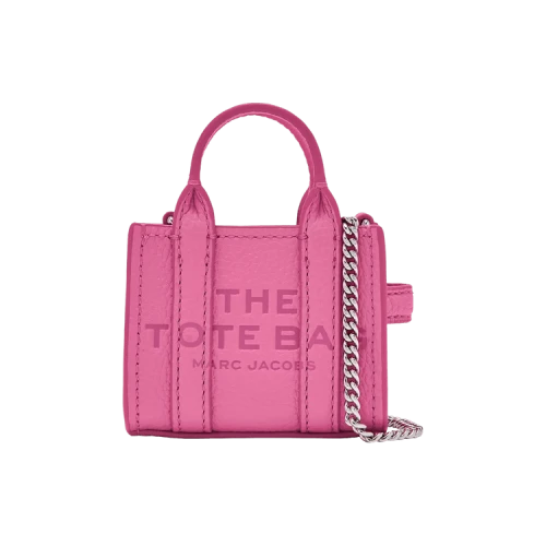 Marc Jacobs Nano Tote Crossbody Bag Bow Pink