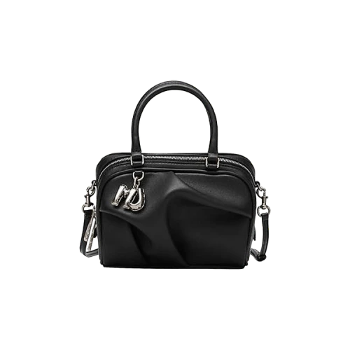Marc Jacobs Micro Bauletto Wave Bag Black