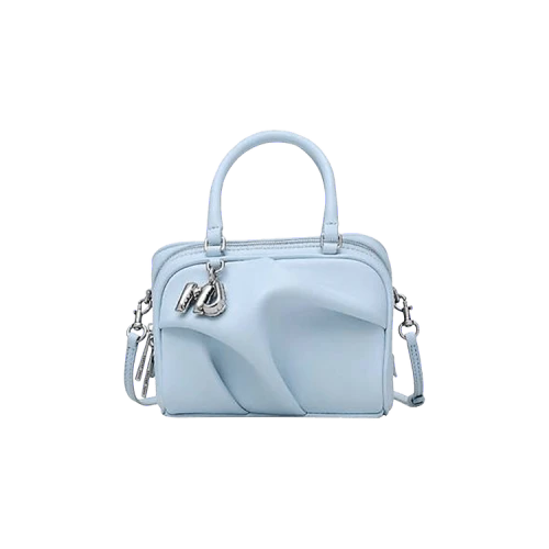Marc Jacobs Micro Bauletto Wave Bag Blueist