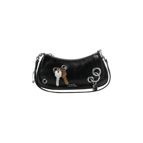 Marc Jacobs Grommet Charm Shoulder Bag Black