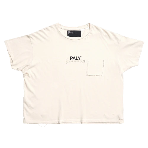 Paly Hollywood Core Logo Tee 'Vintage Cream'