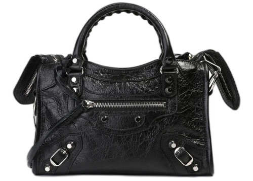 Balenciaga Classic City Shoulder Bag Mini Black