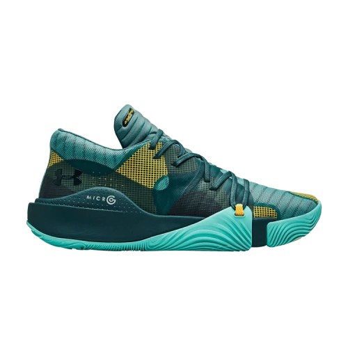 Under Armour Anatomix Spawn Low 'Aqua Yellow'