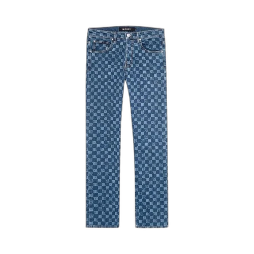 MISBHV Monogram Denim High Waisted Pants 'Blue'