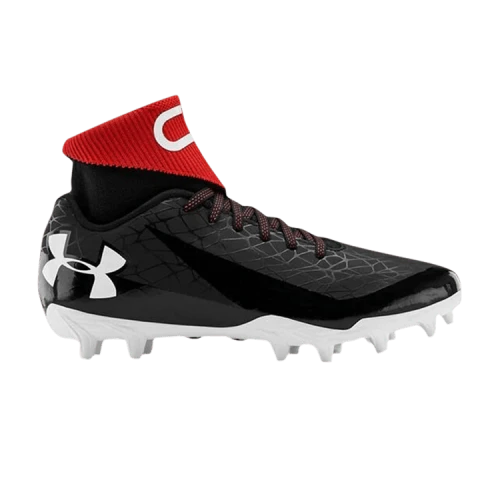 Under Armour C1N MC Jr. 'Black Red'