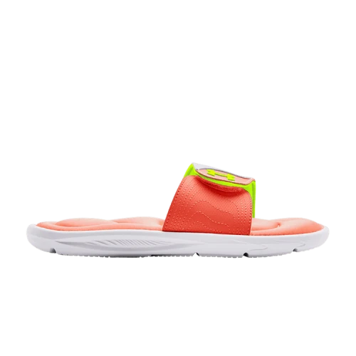 Under Armour Ignite 9 Slide 'White Electric Tangerine' (Women's)