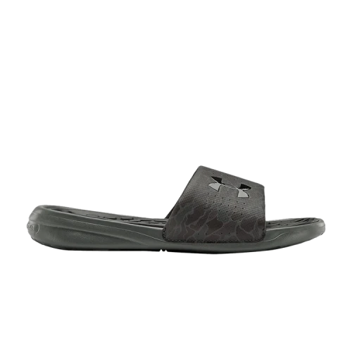 Under Armour Playmaker D Multi Slide GS 'Black Jet Grey Camo'