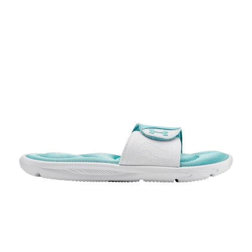 Under Armour Ignite 9 Slide GS 'White Blue Haze'