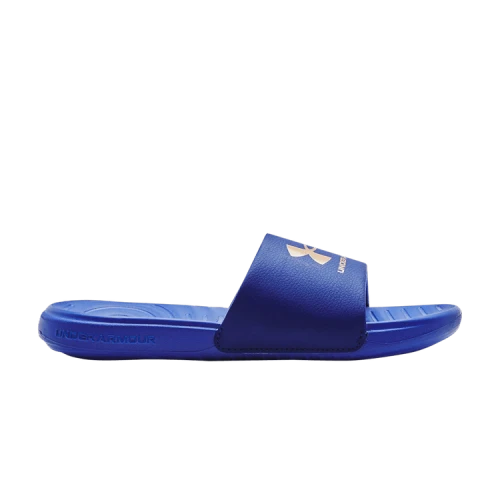 Under Armour Ansa Fixed Slides GS 'Bauhaus Blue'