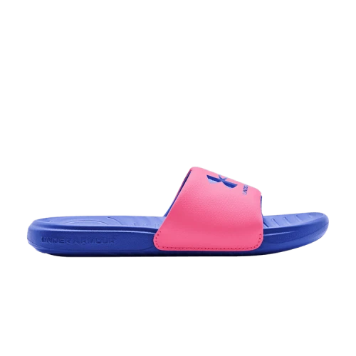 Under Armour Ansa Fixed Slide GS 'Pink Punk Versa Blue'
