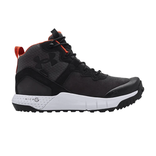 Under Armour Micro G Valsetz Mid Leather 'Jet Grey'