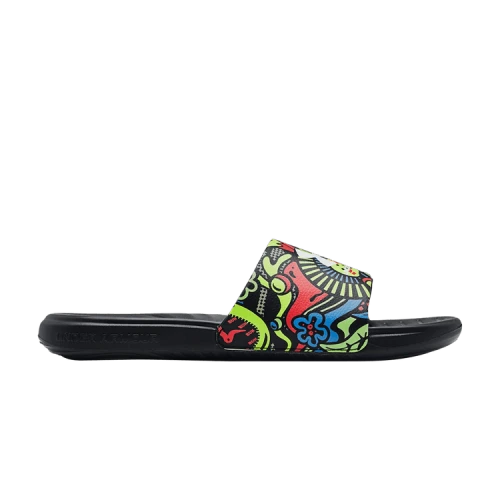 Under Armour Ansa Graphic Slide 'Black Phoenix Fire Camo'