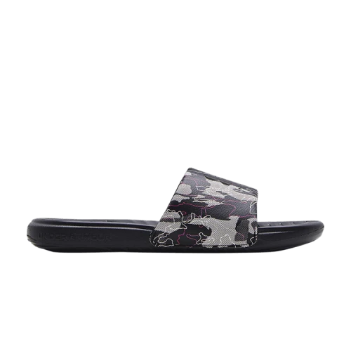 Under Armour Ansa Graphic Slide 'Black Metallic Ore'