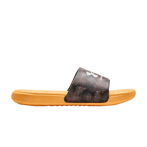 Under Armour Ansa Graphic Slide 'Black Orange Ice'