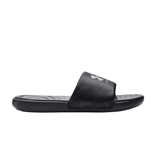 Under Armour Ansa Graphic Slides 'Black Pitch Grey'