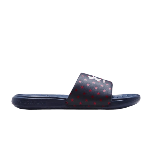 Under Armour Ansa Graphic Slides 'Academy Red'