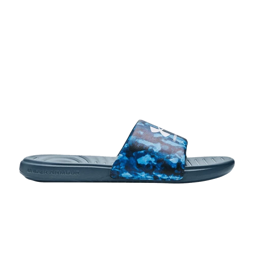 Under Armour Answer Graphic Slides 'Still Water Camo'