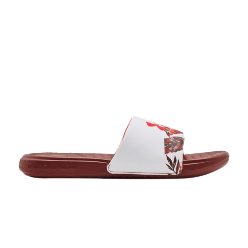 Under Armour Ansa Graphic Slide 'Kiln Red Leaf'