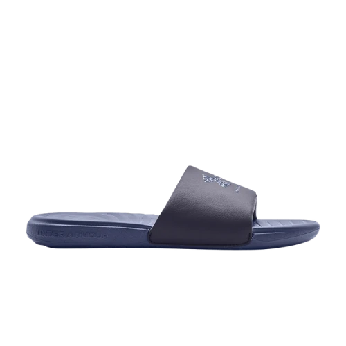 Under Armour Ansa Graphic Logo Slide 'Tempered Steel Aurora Purple'