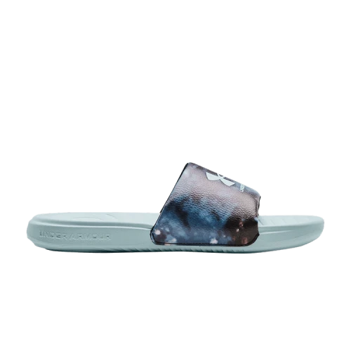 Under Armour Ansa Graphic Slide 'Petrol Blue Fuse Teal' (Women's)