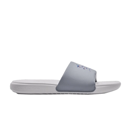 Under Armour Ansa Graphic Slide 'Steel Halo Grey' (Women's)