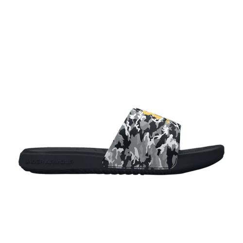 Under Armour Ansa Graphic Slide GS 'Black Mod Grey Camo'