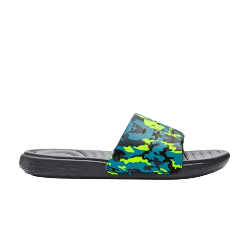 (PS) Under Armour Ansa Graphic Slides 'Black Green'