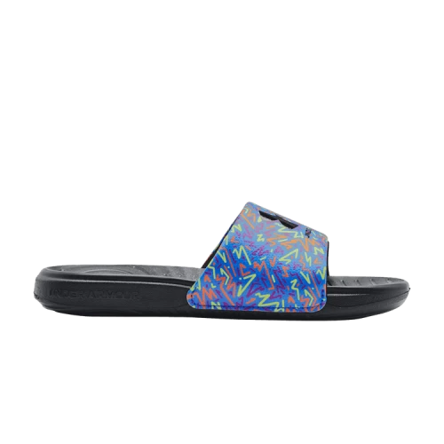Under Armour Ansa Graphic Slide GS 'Water Black'