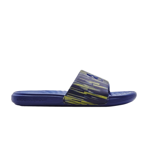 Under Armour Ansa Graphic Slide GS 'Bauhaus Blue'