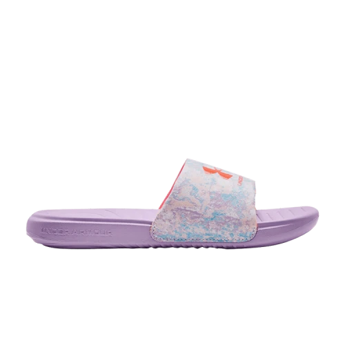Under Armour Ansa Graphic Slide GS 'Octane Opal Blue'