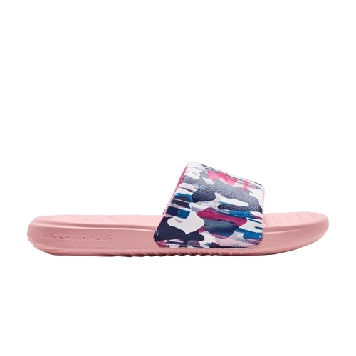 Under Armour Ansa Graphic Slide GS 'Prime Pink Camo'