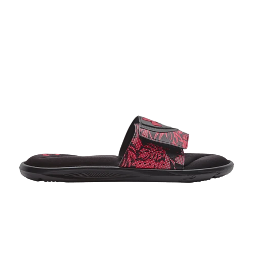 Under Armour Ignite 6 Graphic Strap Slide 'Black Beta'