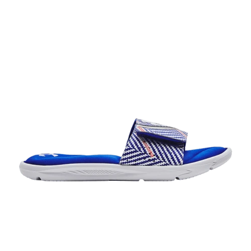 Under Armour Ignite 6 Graphic Strap Slide 'Herringbone Pattern'