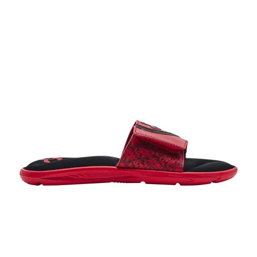 Under Armour Ignite 6 Graphic Strap Slide 'Red Digi Camo'