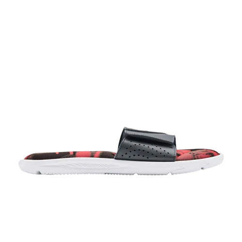 Under Armour Ignite 6 Graphic Strap Slide 'White Pitch Grey'