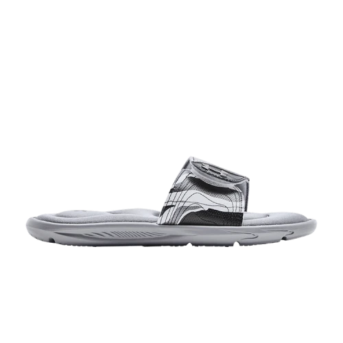 Under Armour Ignite 6 Graphic Strap Slide 'Steel White' (Women's)