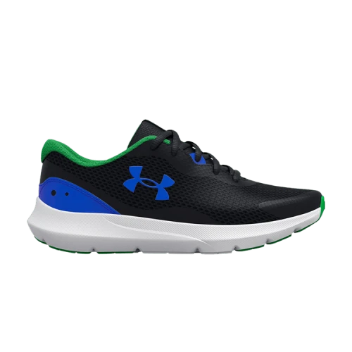 Under Armour Surge 3 GS 'Black Versa Blue'