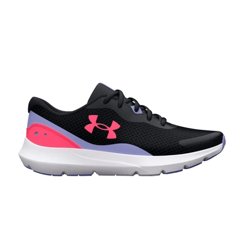 Under Armour Surge 3 GS 'Black Pink Shock'