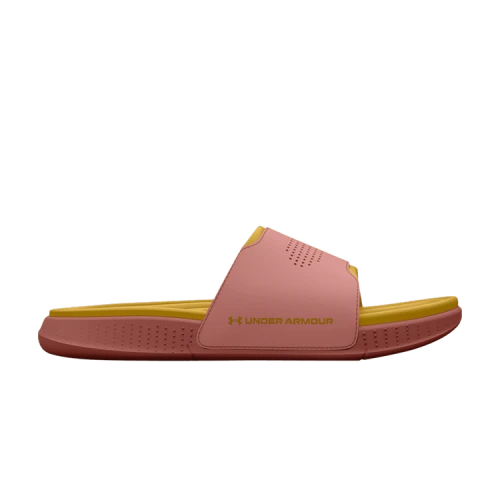 Under Armour Ansa Elevate Slide 'Red Fusion Gilded Yellow'