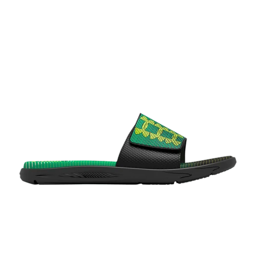 Under Armour Mercenary Slide GS 'Black Vapor Green'
