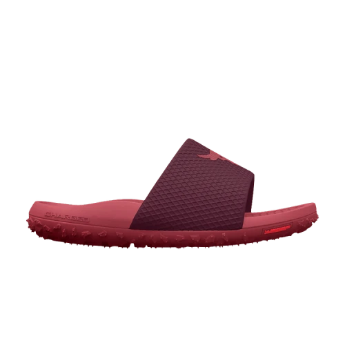 Under Armour Project Rock Slide 'Dark Maroon'