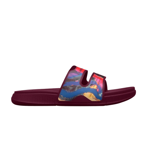Under Armour Ansa Studio Slides 'Graphic Bolt Red' (Women's)