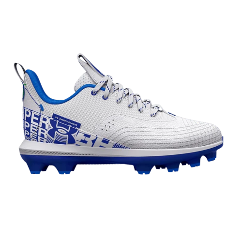 Under Armour Harper 7 Low TPU GS 'White Royal'
