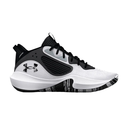 Under Armour Lockdown 6 GS 'White Black'