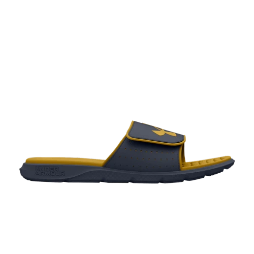Under Armour Ignite Pro Slide 'Downpour Grey Yellow'