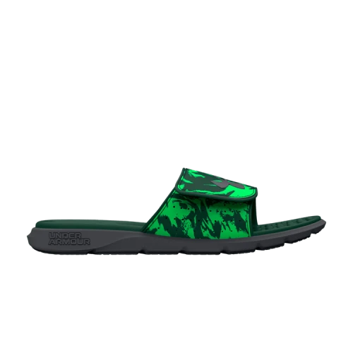 Under Armour Ignite Pro Freedom Slides 'Green Black'