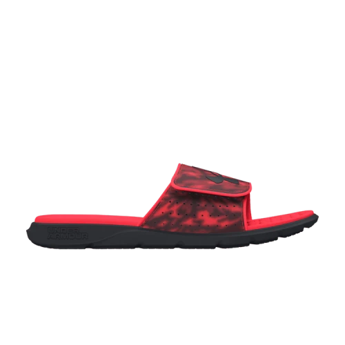 Under Armour Ignite Pro Graphic Strap Slide 'Black Red'
